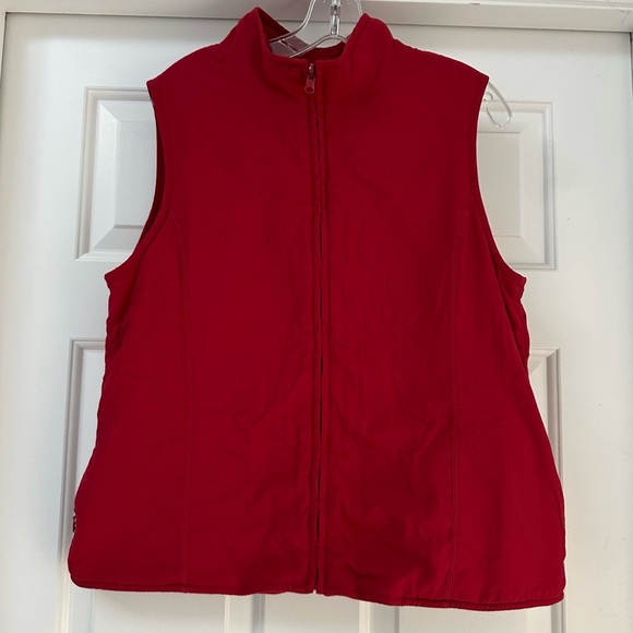 Pendleton Red Vest With Fleece Lining‎ Size Large - Picture 1 of 7
